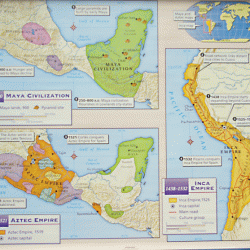 Aztecs incas and mayas mapping activity