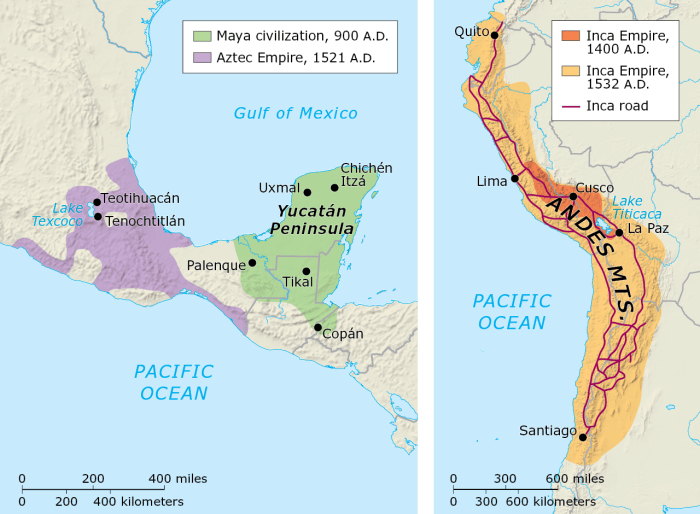 Aztecs incas and mayas mapping activity