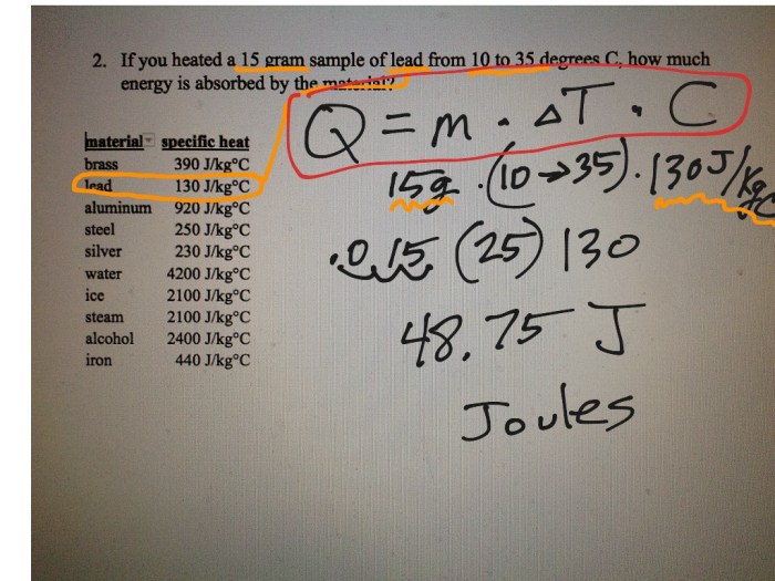 Ps physics chapter 6 thermal energy