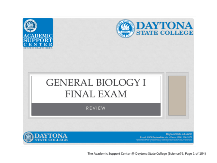 End of semester test biology with virtual labs a